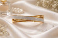 Radiant Criss-Cross Gold Cuff Bracelet