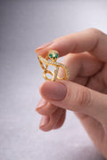 Stainless Steel Snake Wrap Ring